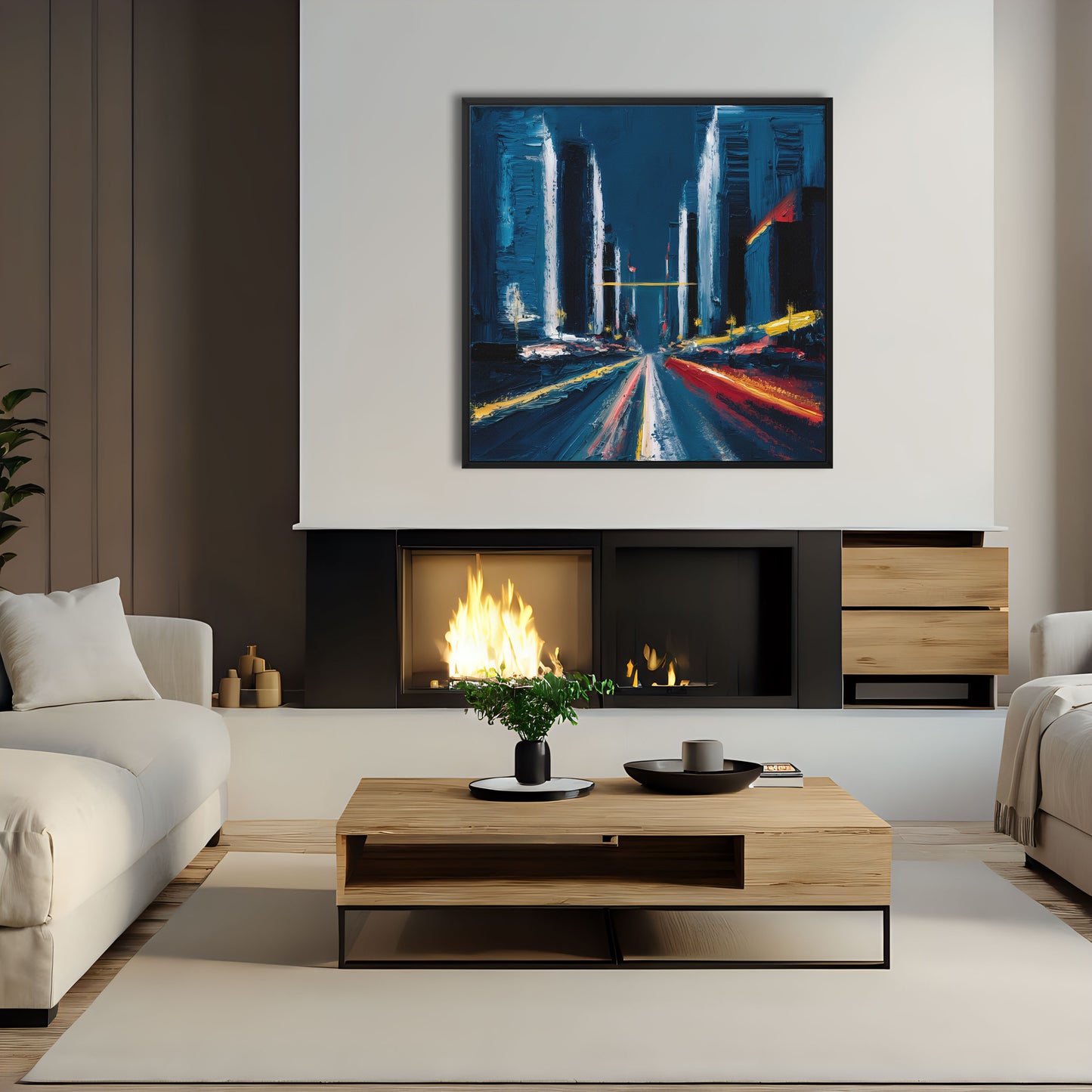 80's Nostalgia is an original and exclusive contemporary urban abstract art, luxury artwork print. It's Giclée printed on to a finely textured 400gsm artist-grade cotton canvas and stretched over 38mm solid wood artist stretcher bars. Image 3.