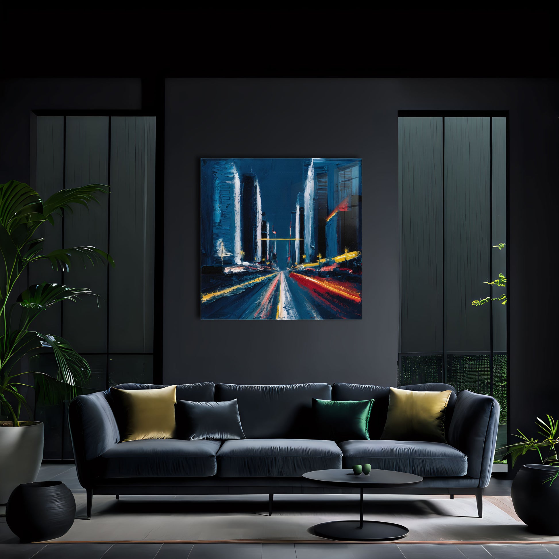 80's Nostalgia is an original and exclusive contemporary urban abstract art luxury artwork print, it's 12-colour Giclée printed, then hand mounted on to a luxury 10mm thick, high gloss acrylic panel with crystal clear diamond polished edges. On the back is an invisible floating subframe, giving a very modern and contemporary look that creates a dramatic focal point. Image 2.
